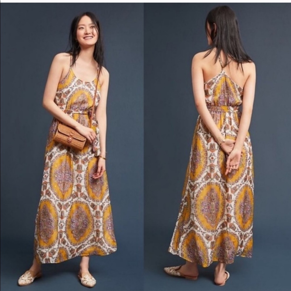 NWT Anthropologie Medallion Maxi